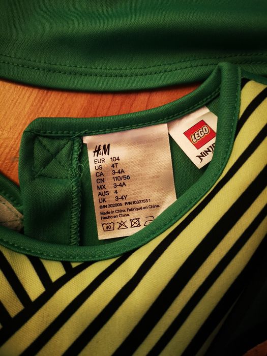 Strój ninjago H&M