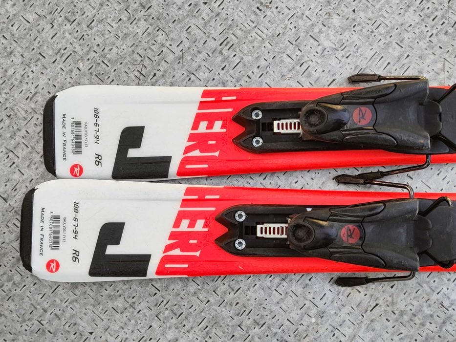 Topowy dziecięcy Rossignol HERO J  100 cm . Po serwisie. TANIO!