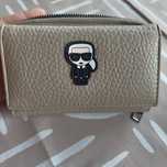 Portfel damski Karl Lagerfeld bezowy