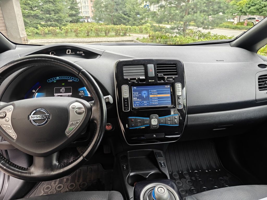 Nissan leaf 24kw soh 79%, максимальна