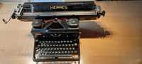 Maquina de escrever da marca Hermes