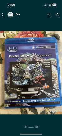 Exotic saltwater aquarium blu-ray