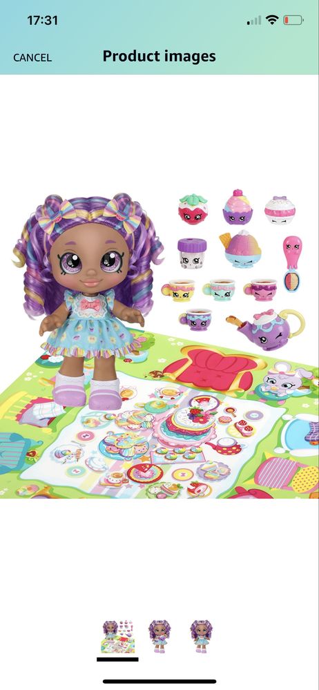 Продам Кінді Кідс Чаювання лялька Kindi Kids Kirstea & Tea Party Set