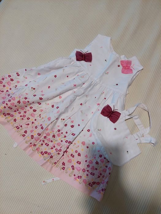 Sukienka rozm 92+ torebeczka,  na ślub, komunie, chrzciny