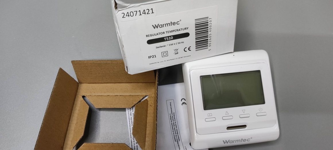 Warmtec T510, sterownik regulator temperatury z WiFi do maty grzejnej