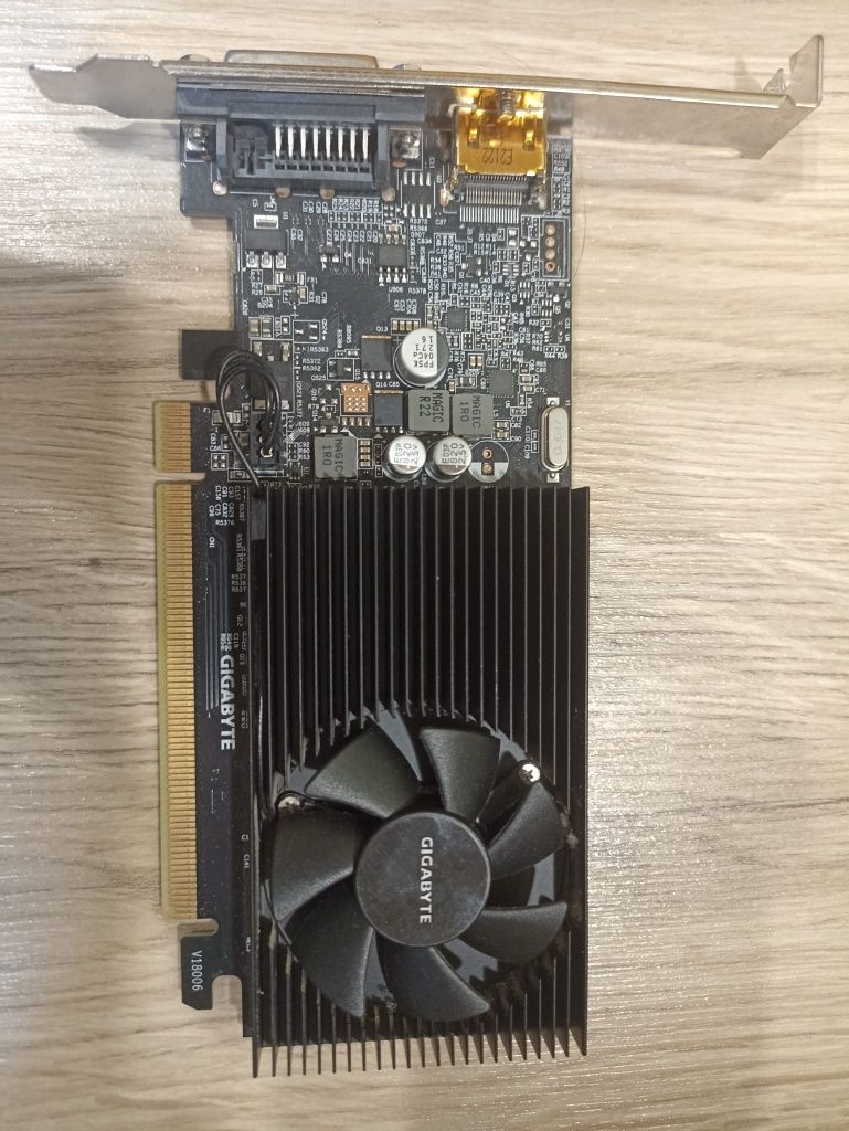 Karta graficzna Gigabyte GeForce GT 1030 OC 2GB GDDR4.