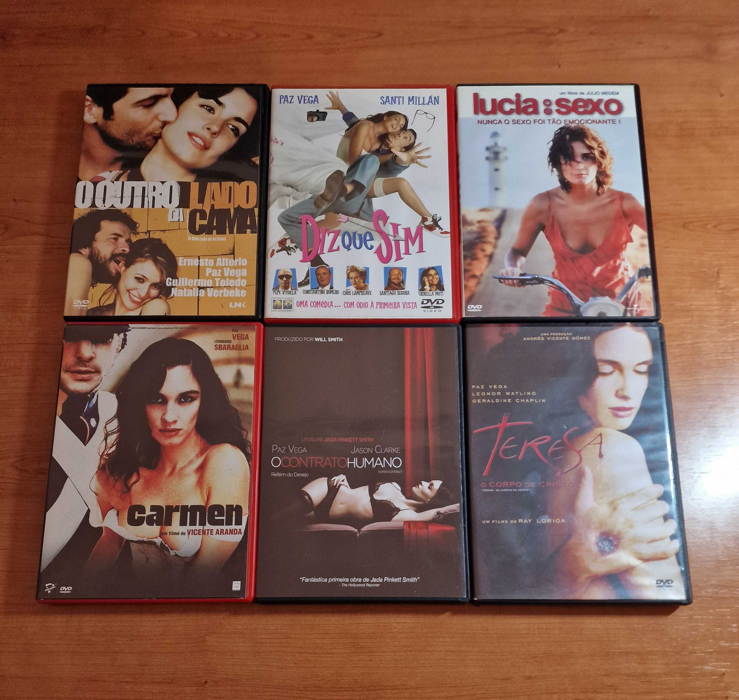 Coleção PAZ VEGA - 6 Filmes - Conjunto ou Individual