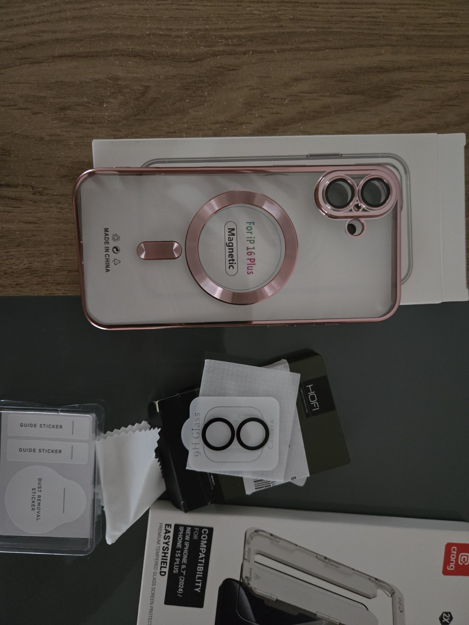 Zestaw zabezpieczający Iphone 16 Plus
