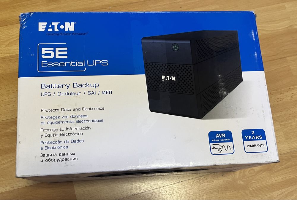 Джерело безперебійного живлення ИБП, UPS Eaton 5e 650VA з акумулятором