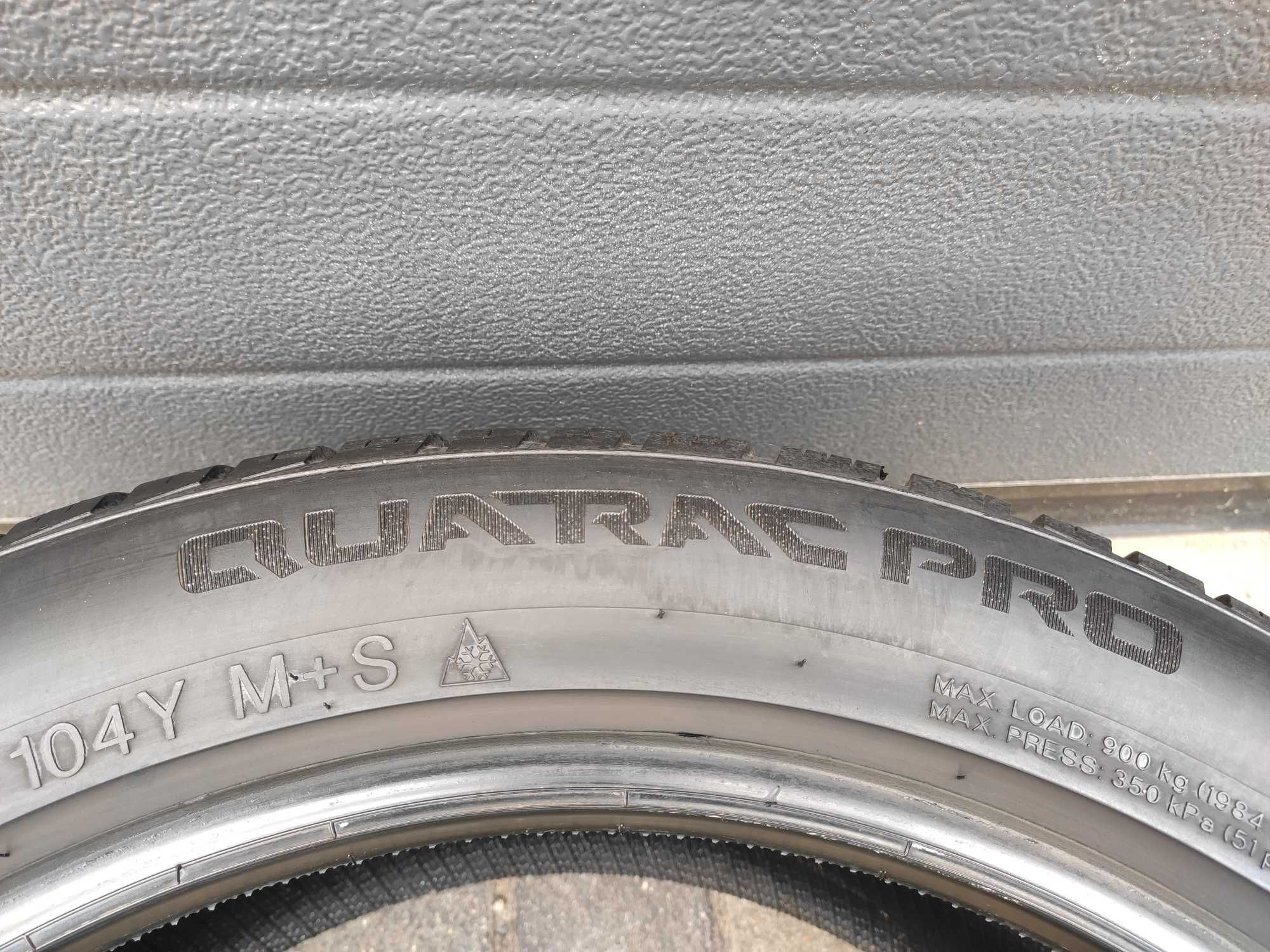 4x 255/45R19 Vredestein Quatrac Pro Giugiaro Design     28