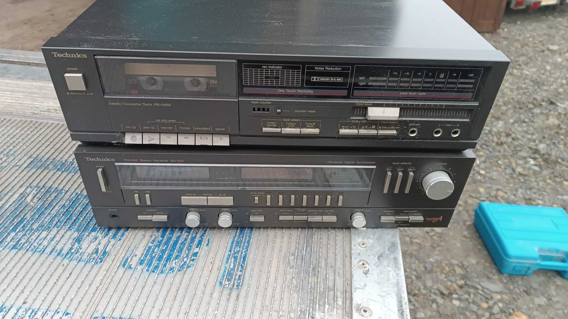 Wieża Technics /RS-D450/SA-424/SU-V45A/5U-VZ320/