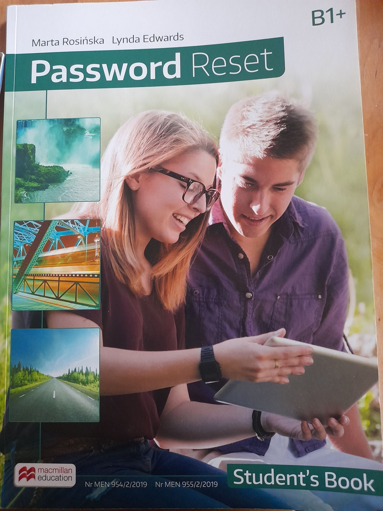 Password reset B1+ student's book