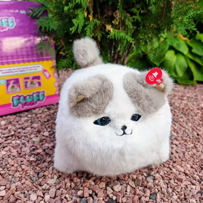 Котик інтерактивний,інтерактивна кішка,кіт,м'яка іграшка кошеня,кицюня