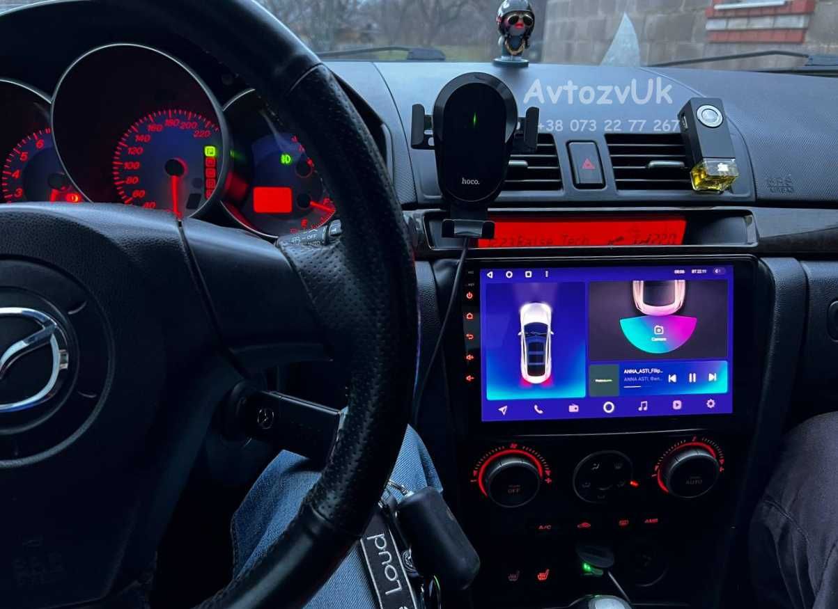 Магнитола MAZDA 3 Mazda 2 Bose GPS TV USB Мазда 323 CarPlay Android 13