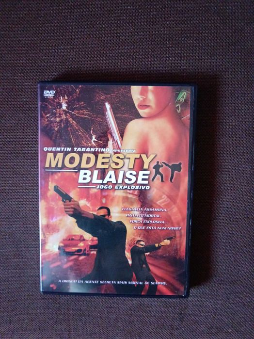 filme dvd original - modesty blaise - jogo explosivo