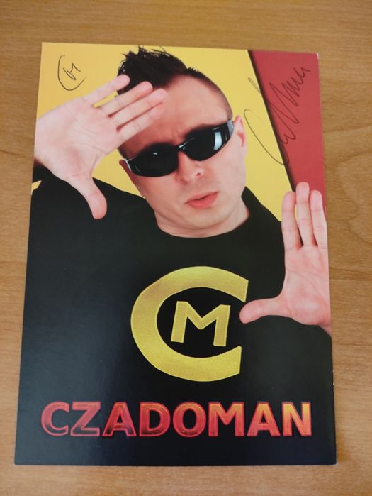 Autograf, podpis - Czadoman Paweł Dudek Muzyka Kolekcja