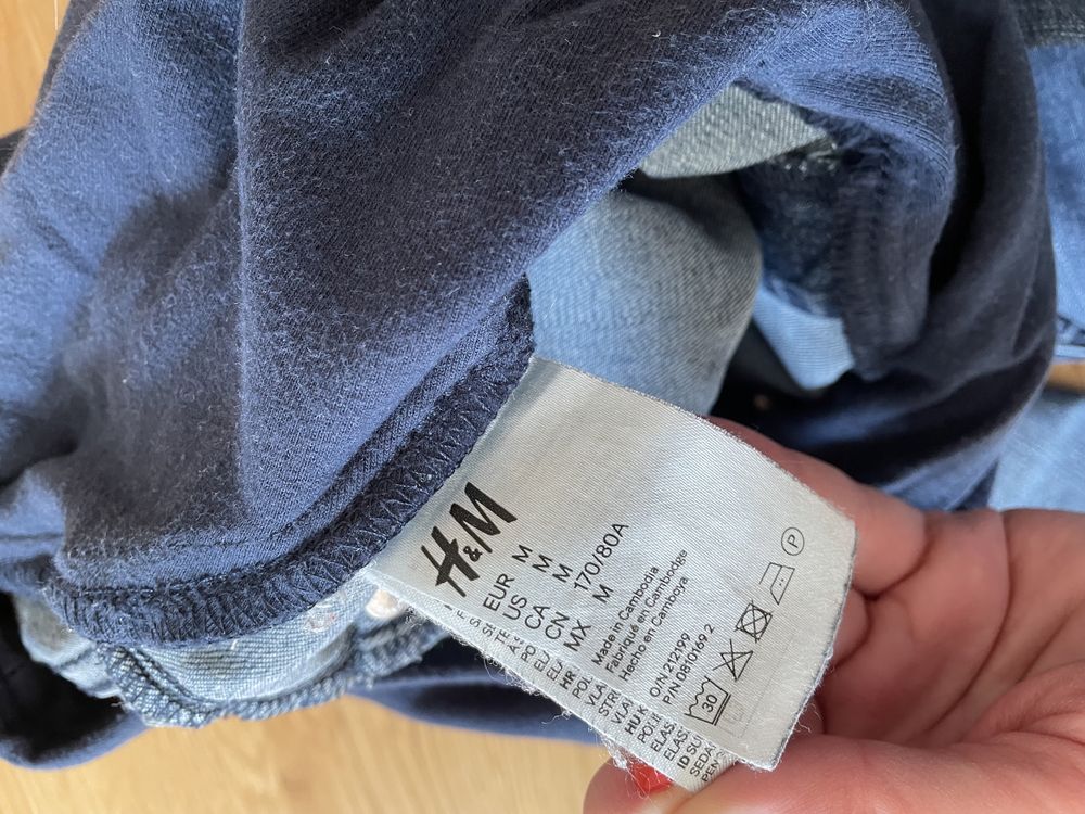 Spodnie ciążowe H&M mama r. M 38 jeansy