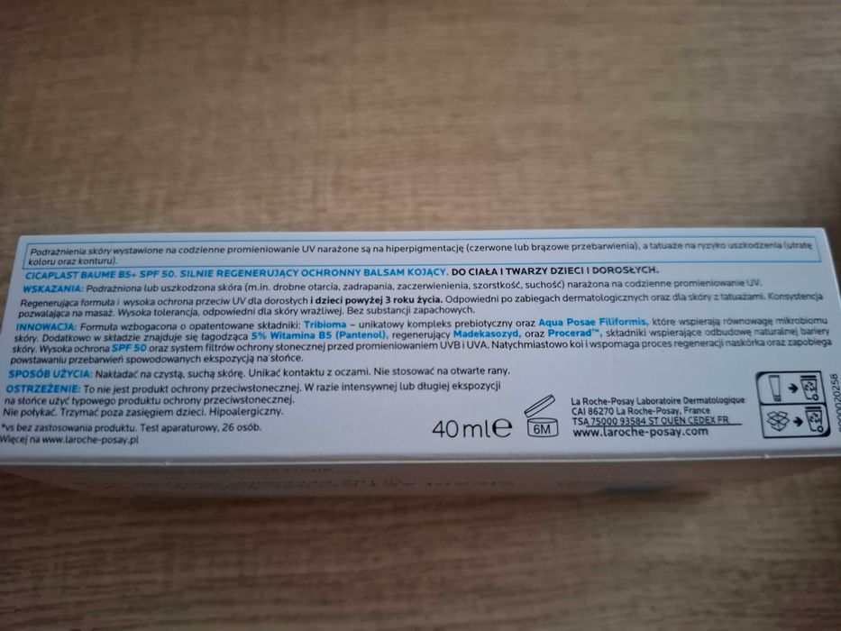 La Roche-Posay Cicaplast Baume B5+Spf50