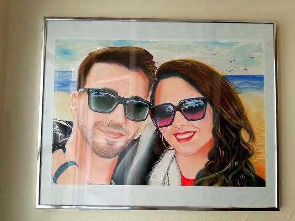 Retratos artísticos a cores e preto e branco a partir de fotografia