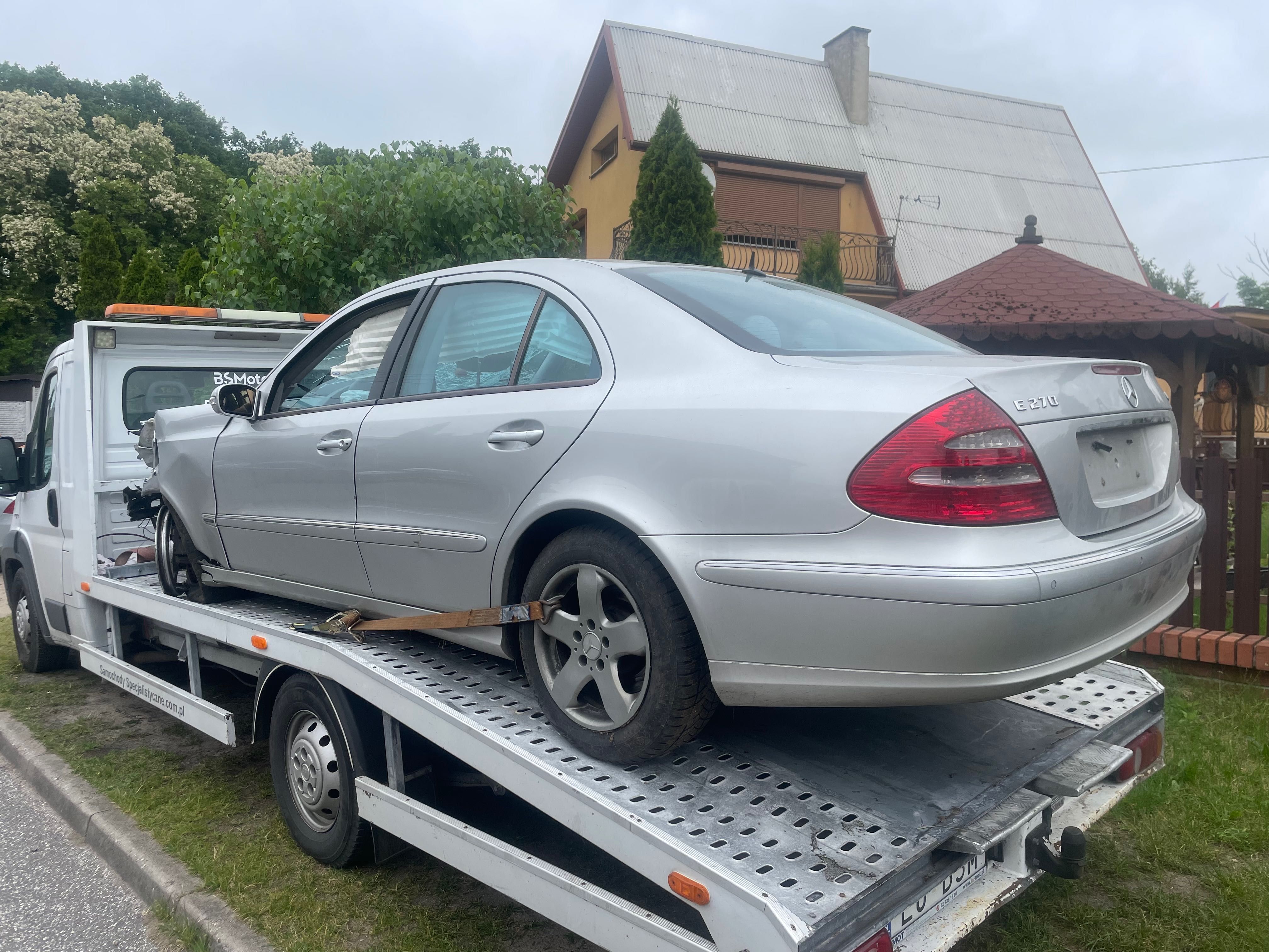 Mercedes W211 E klasa 2.7 CDI na części OM647.961