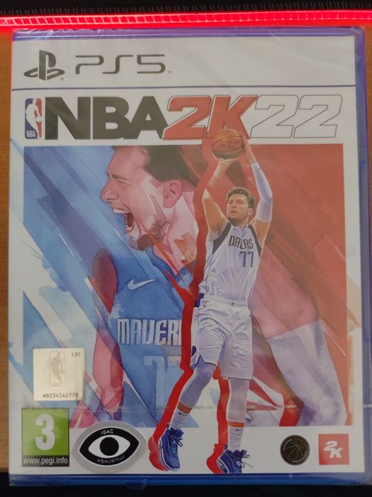 NBA 2K 22 (PS5)  novo selado