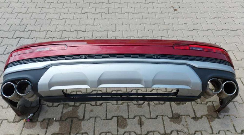 Audi Q7 4M Бампер задний, дорестайл рестайл