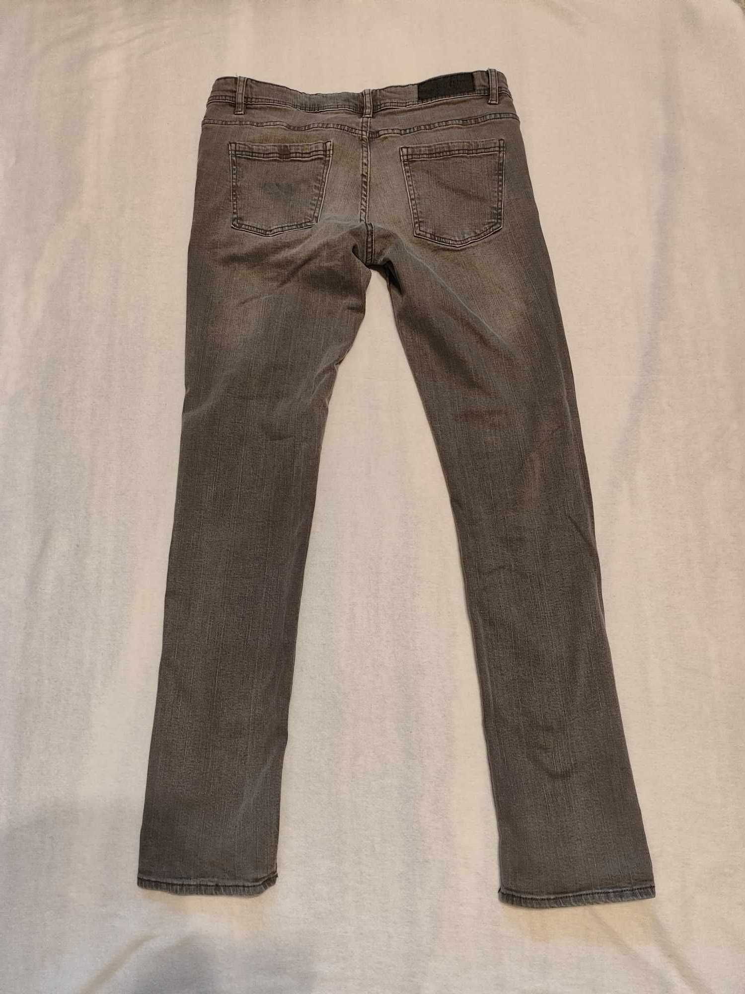 PRZECENA -50% ~ Szare męskie spodnie jeansowe, rozmiar 30/32