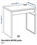 Vendo secretária como esta -  branca -IKEA