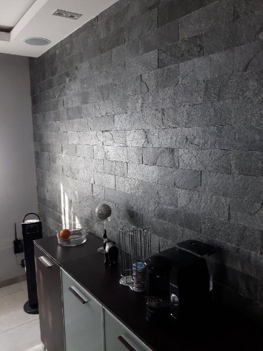 Kamień Grey SZARY Dekoracyjny Ozdobny Naturaln Elewacyjny Ścienny Łupe