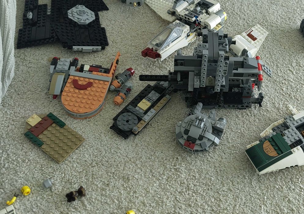 Legos set star wars e peças