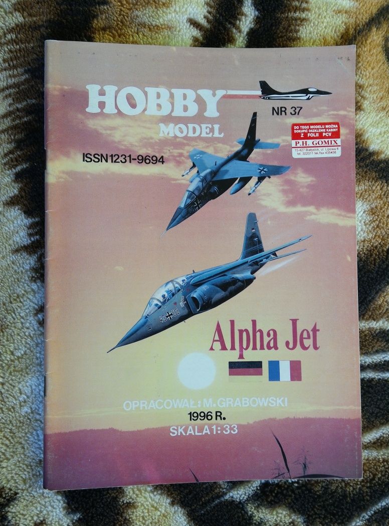 Alpha Jet, Fantan, Fantail- Hobby Model - ORYGINAŁY