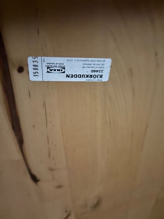 Mesa jantar modelo bjorkudden ikea