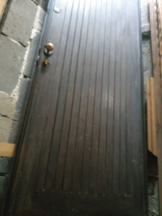 Skrzydła drzwiowe drewniane lewe 80 cm,gr.4,5 cm