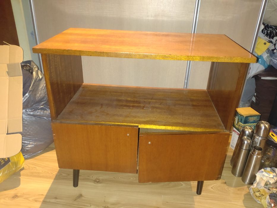 stary mebel szafka rtv na telewizor z czasów PRL