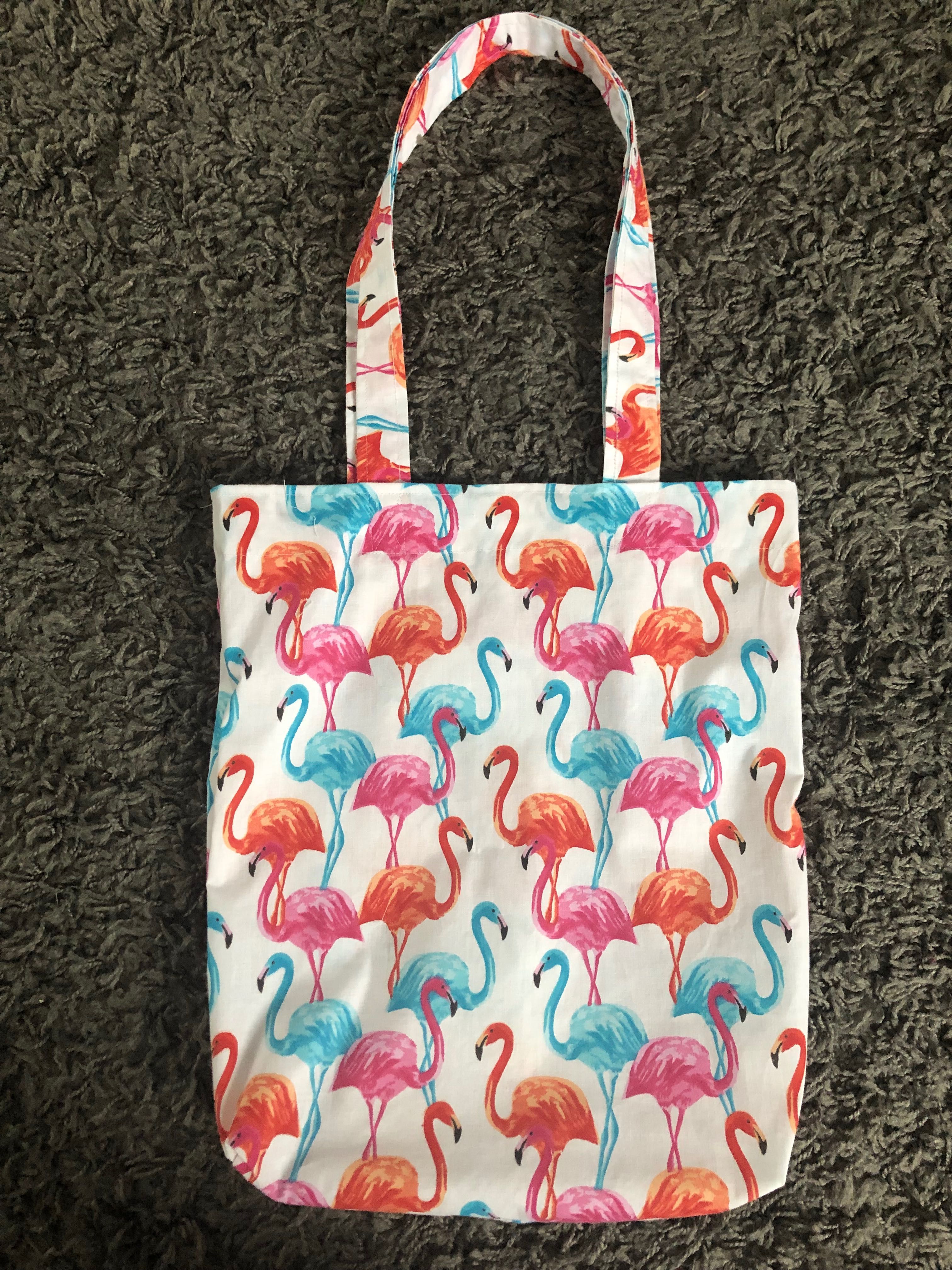 Torebka shopper bag flamingi