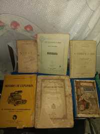 Livros antigos, desde 1896.