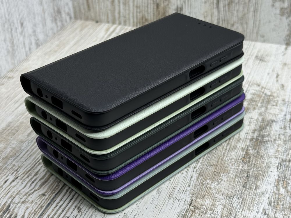 Чехол книжка Leather Case на Samsung A15/ А35/ А55