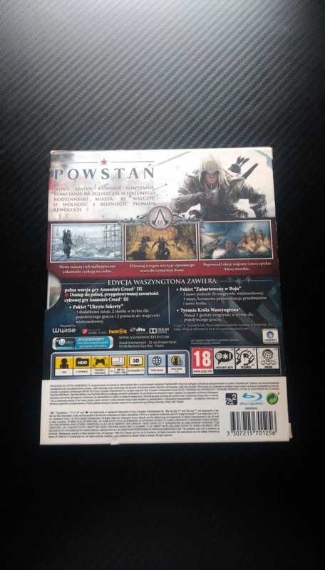 Assassin's Creed 3 Edycja Waszyngtona - PS3