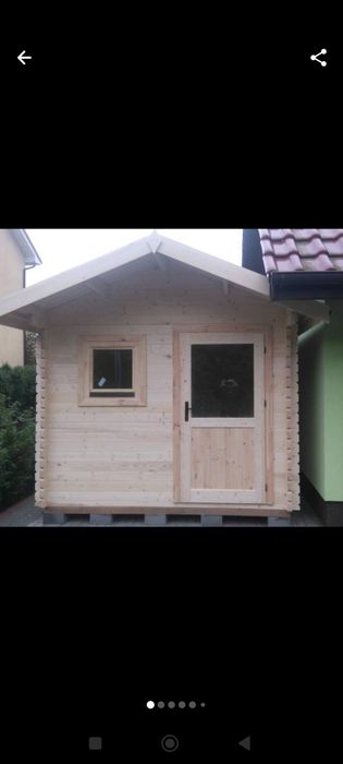 Domek drewniany 6x3