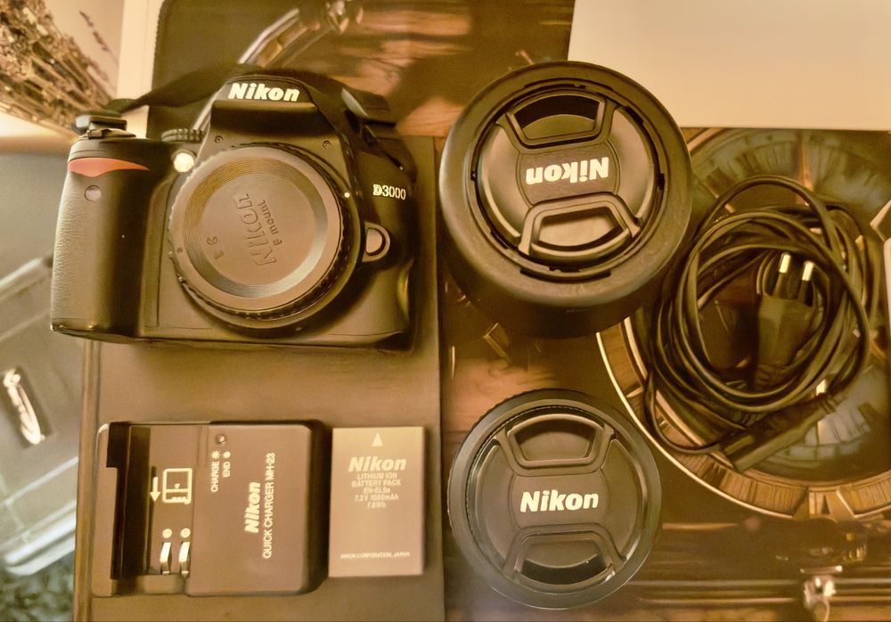 Maquina fotografica Nikon D3000