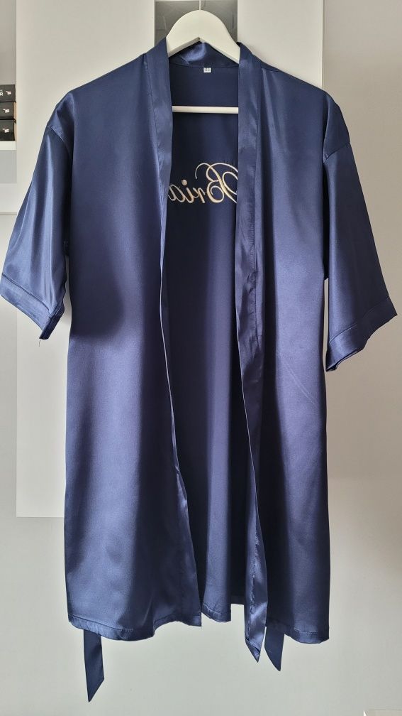 Elegancki Ślubny szlafrok