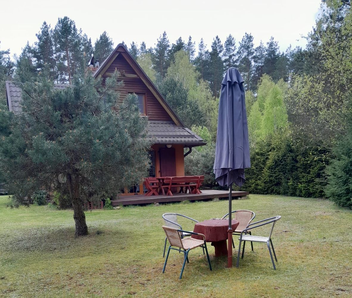 Klimatyczny domek letniskowy Modrzew na Kaszubach