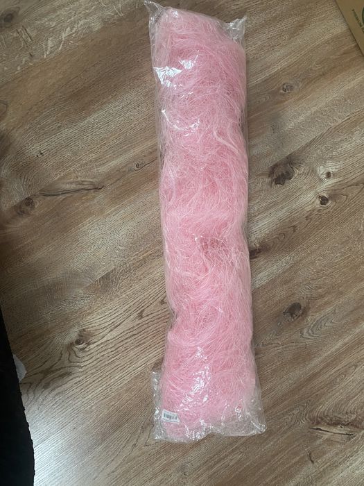 Sizal różowy tuba ok 400g
