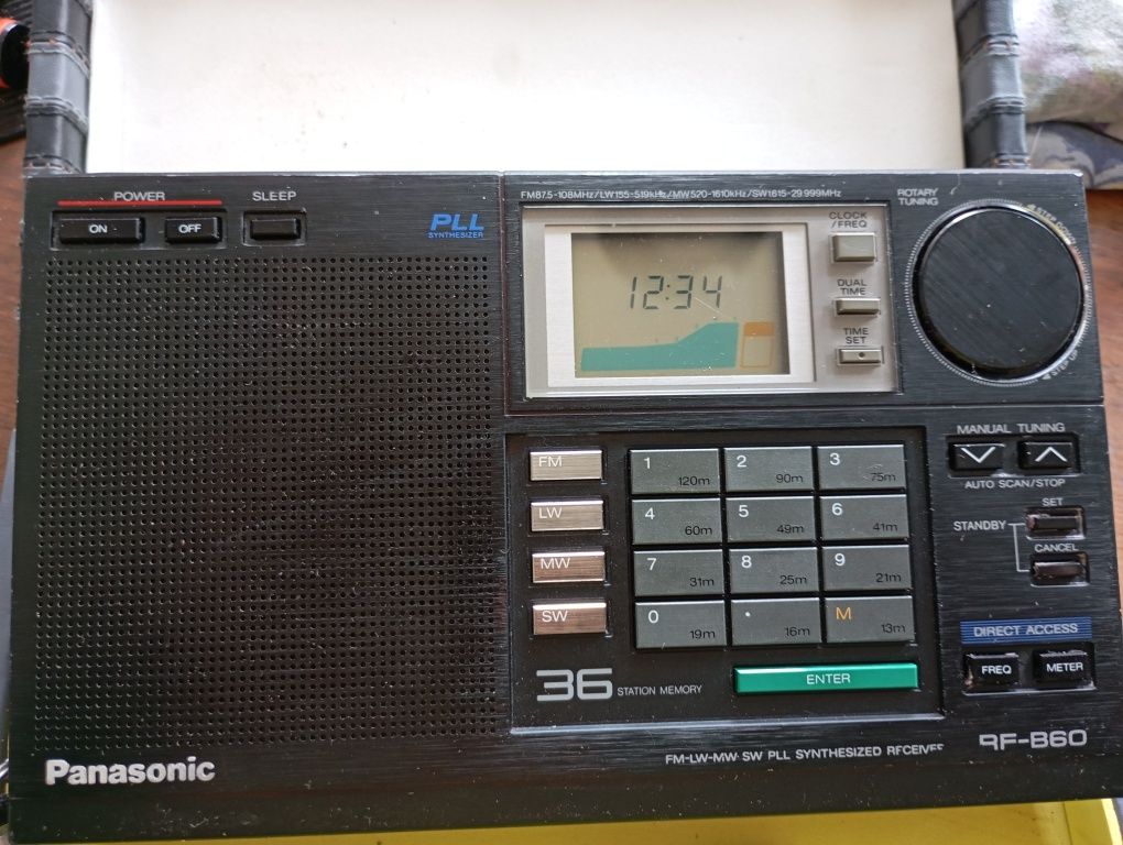Radioodbiornik globalny Panasonic RF B60.