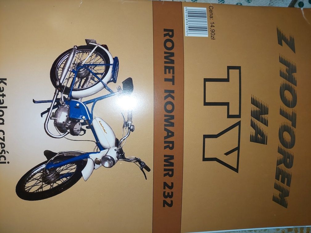 Katalog czesci instrukcja obsługi rama romet komar sztywniak