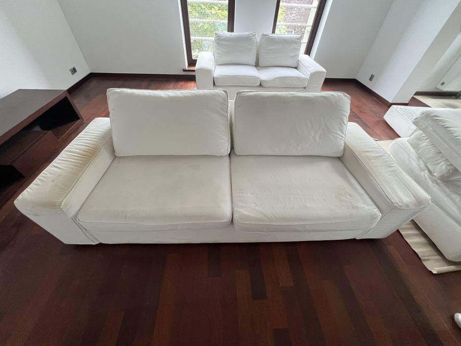 Sofa kanapa 3-osobowa duża IKEA Kivik biała