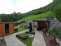 Domek z sauna i jacuzzi Paszyn
