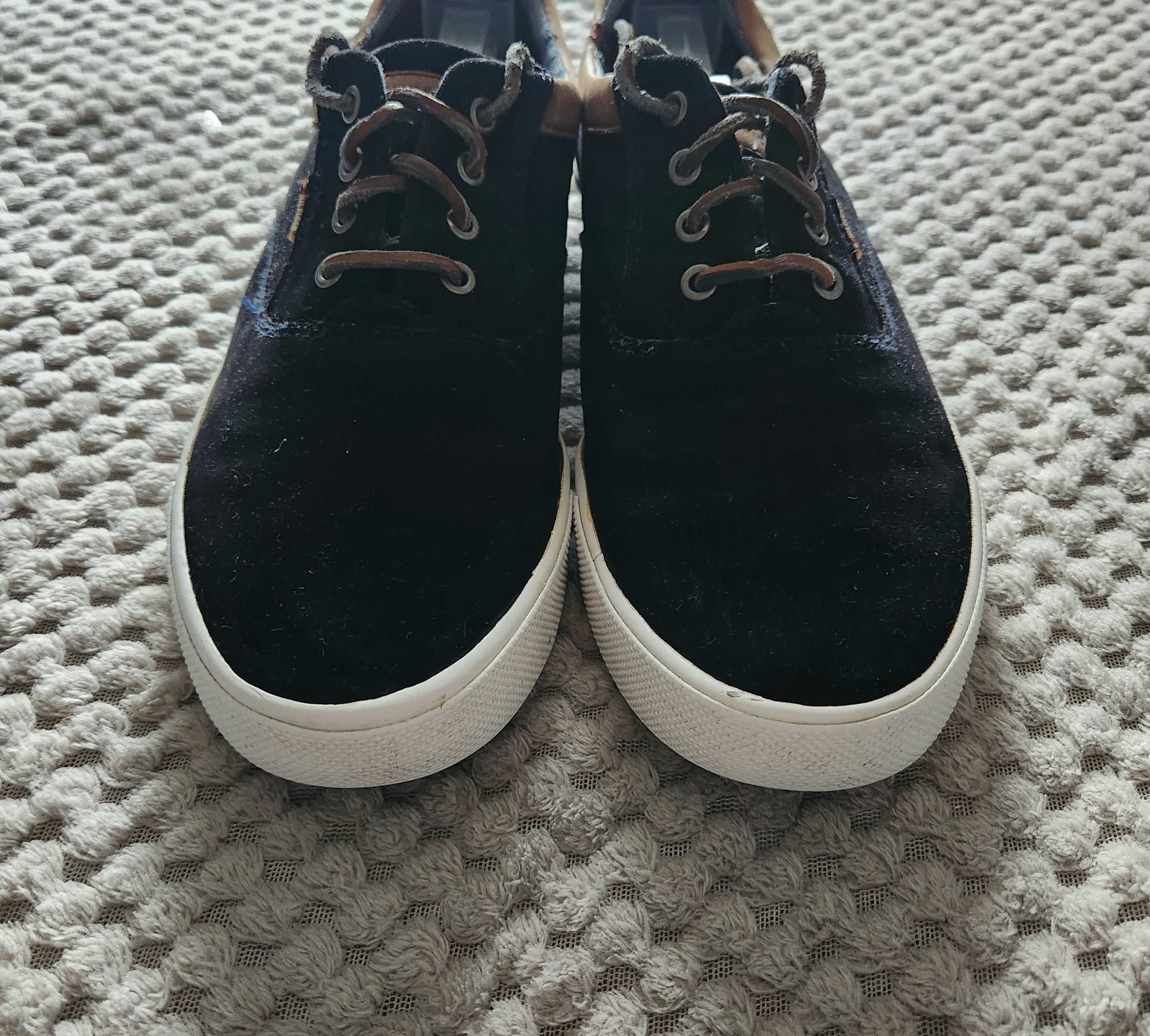 Tommy Hilfiger Trampki Buty Tenisówki Sneakersy Męskie Czarne 44