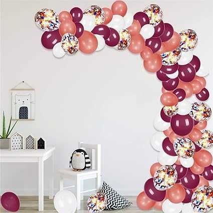Zestaw 100 balonów XXL na urodziny Girlanda Balonowa