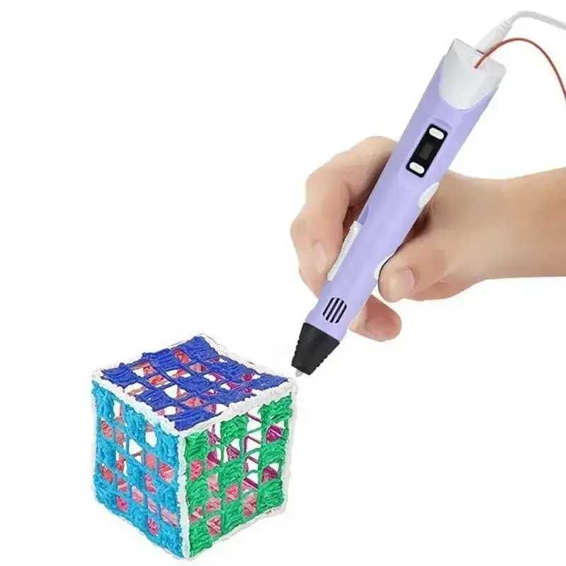 3D ручка Дитячий набір 3D ручка Pen 6 + планшет для малювання 3D PEN